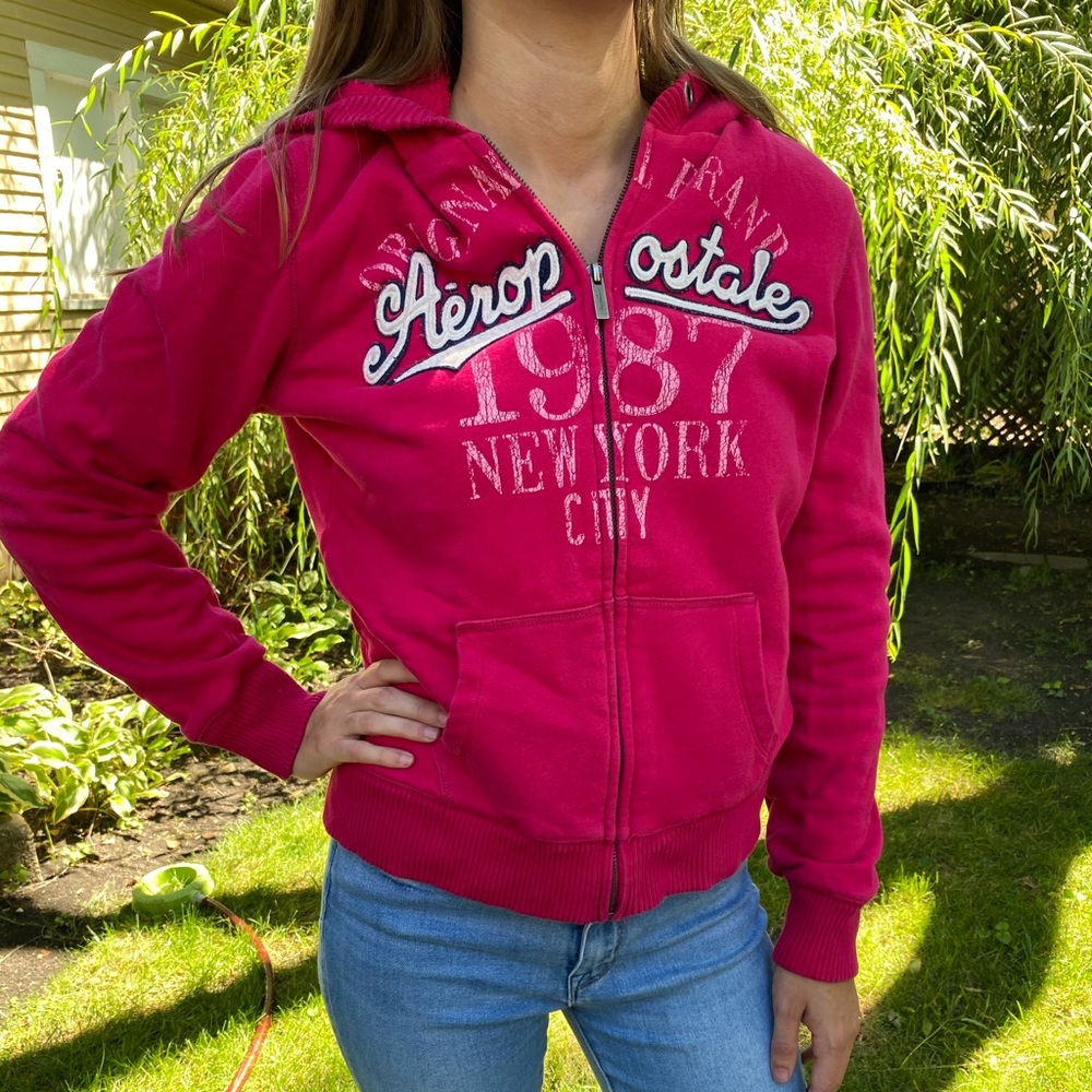 Teddy lining Aeropostale hoodie